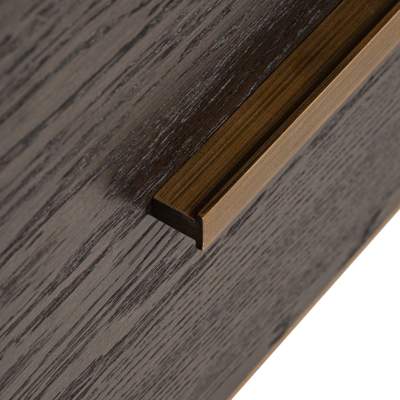 Richmond Interiors – Offenes Regal Carter brown small 2-Schubladen Offenes Regal Richmond Interiors