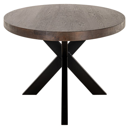 Richmond Interiors Esstisch Watson – Dark Brown (235 cm) mit Spidergestell Esstisch oval Richmond Interiors