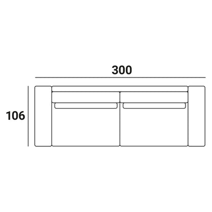 Richmond Interiors Sofa Lund 4-Sitzer (konfigurierbar)