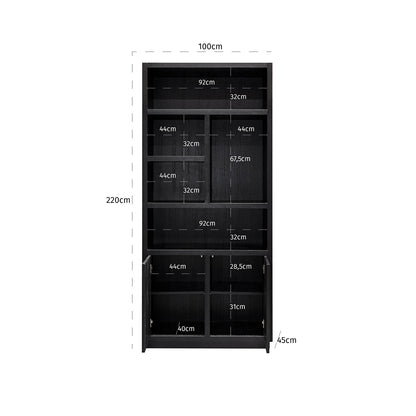 Richmond Interiors Vitrine Oakura black Vitrine Richmond Interiors