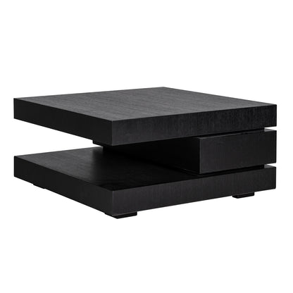 Richmond Interiors Couchtisch Oakura black 90x90 Couchtisch Richmond Interiors