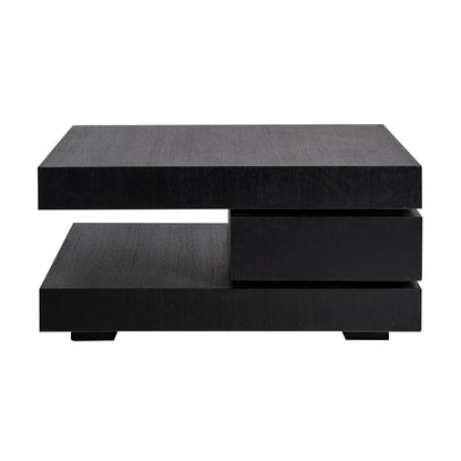 Richmond Interiors Couchtisch Oakura black 90x90 Couchtisch Richmond Interiors