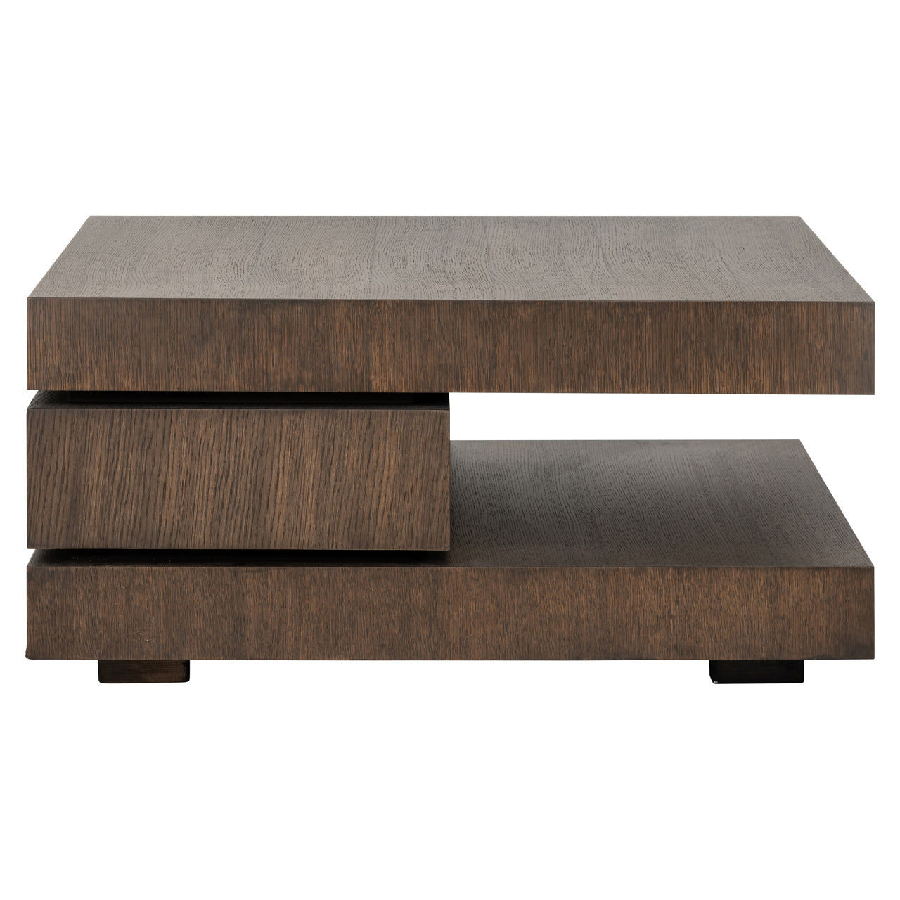 Richmond Interiors Couchtisch Oakura brown 90x90 Couchtisch Richmond Interiors