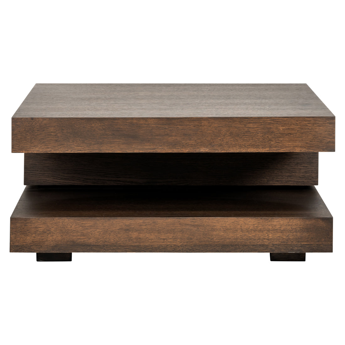Richmond Interiors Couchtisch Oakura brown 90x90 Couchtisch Richmond Interiors