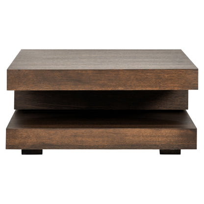Richmond Interiors Couchtisch Oakura brown 90x90 Couchtisch Richmond Interiors
