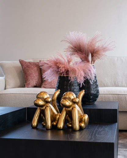 Richmond Interiors Dekoratives Objekt Monkey gold Dekoratives Objekt Richmond Interiors