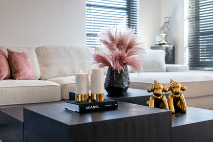 Richmond Interiors Dekoratives Objekt Monkey gold