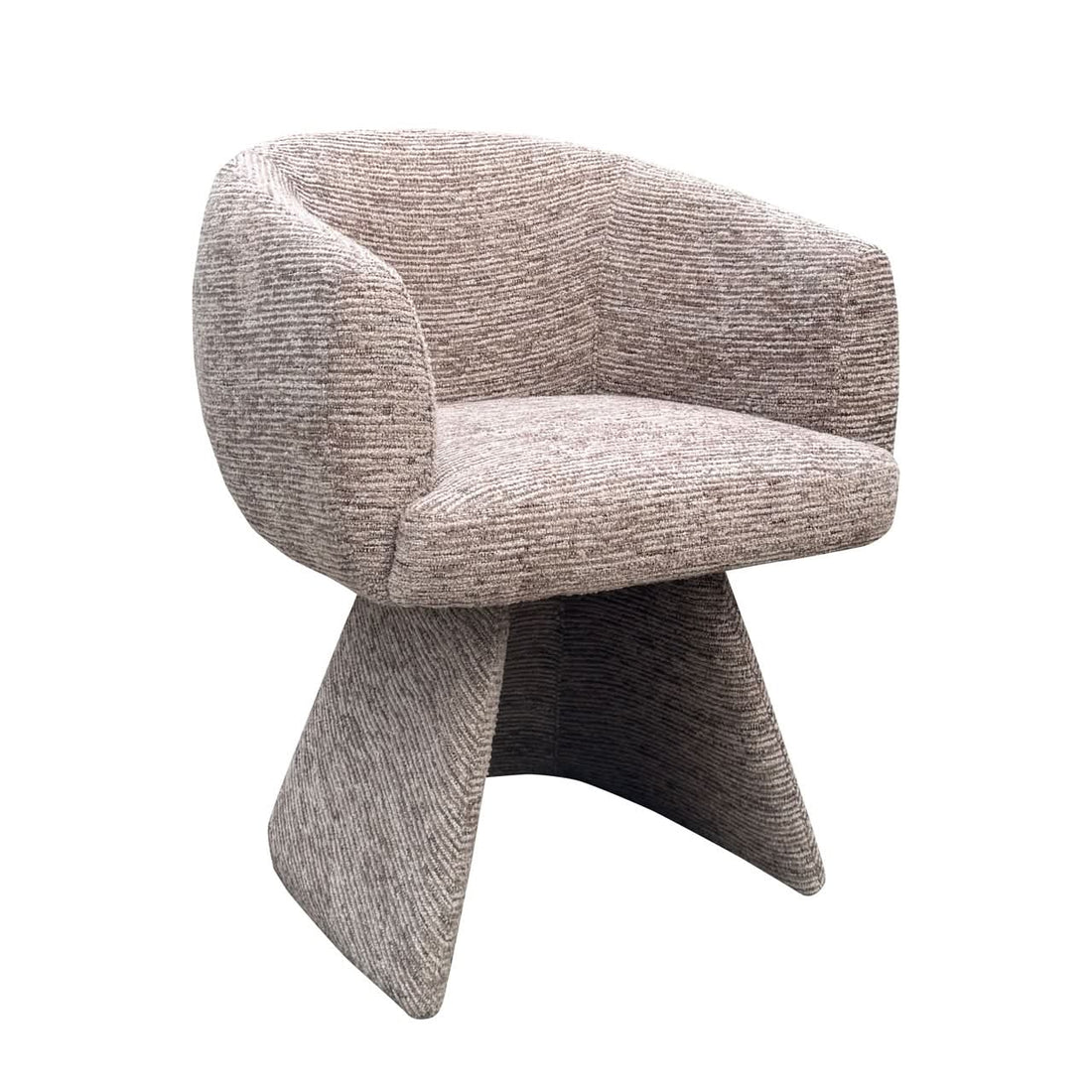 Richmond Interiors - Esszimmerstuhl Quiriro mocca linear drehbar Esszimmerstuhl Richmond Interiors