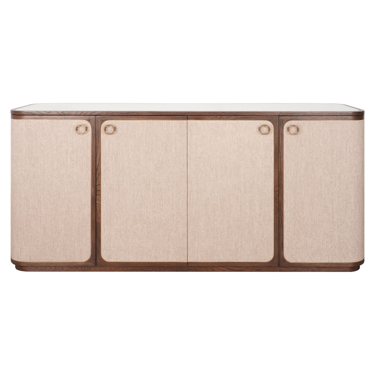 Richmond Interiors – Sideboard Willox Brown (4 Türen) Sideboard Richmond Interiors