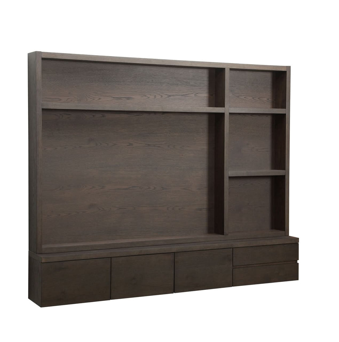 Richmond Interiors – TV-Wand Lachance brown 3-türig 2-schubladig TV-Wand Richmond Interiors