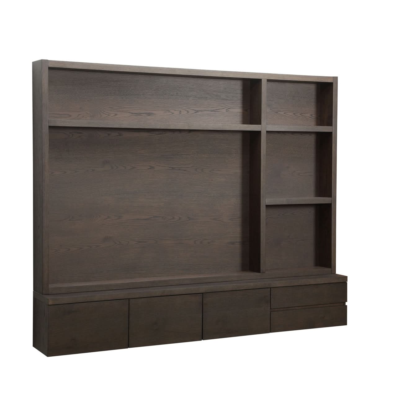 Richmond Interiors – TV-Wand Lachance brown 3-türig 2-schubladig TV-Wand Richmond Interiors