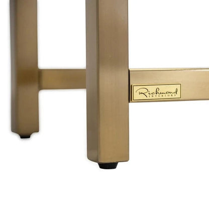 Richmond Interiors Regal Magnus brushed gold (Brushed Gold) Offenes Regal Richmond Interiors