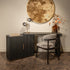 Richmond Interiors Schreibtisch Cambon 2-türig (Dark coffee) Schreibtisch Richmond Interiors