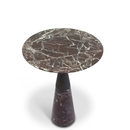 The Grand Collection MIZU Beistelltisch – Naturstein Beistelltisch rund The Grand Collection