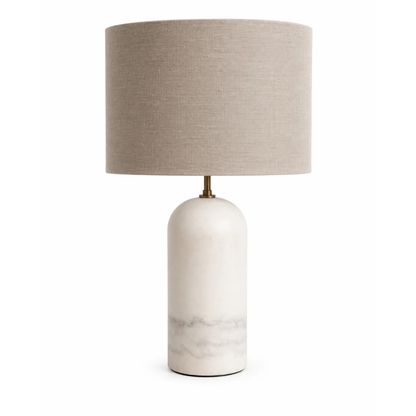 The Grand Collection VERONA Tischleuchte – Marmor Tischlampe The Grand Collection