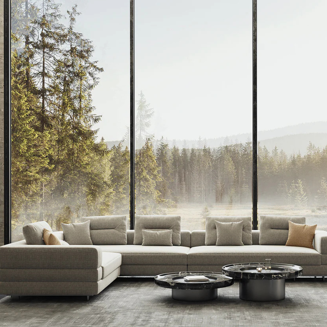 The Grand LYON Ecksofa – Beige / Sand Ecksofa The Grand Collection