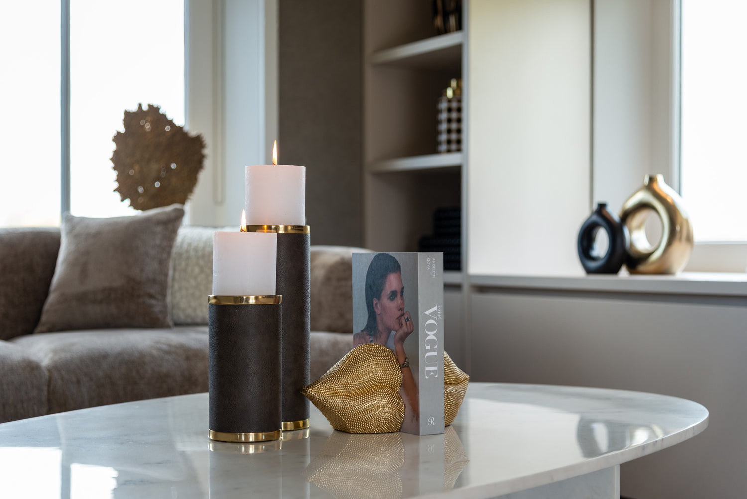 Richmond Interiors Vase Felice black