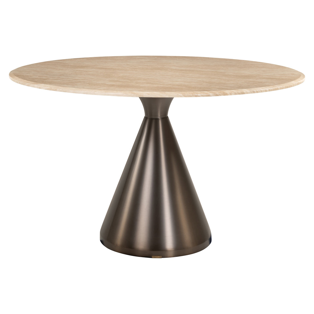 Richmond Interiors Esstisch Montgommery beige 130Ø Esstisch Richmond Interiors