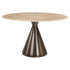 Richmond Interiors Esstisch Montgommery beige 130Ø Esstisch Richmond Interiors