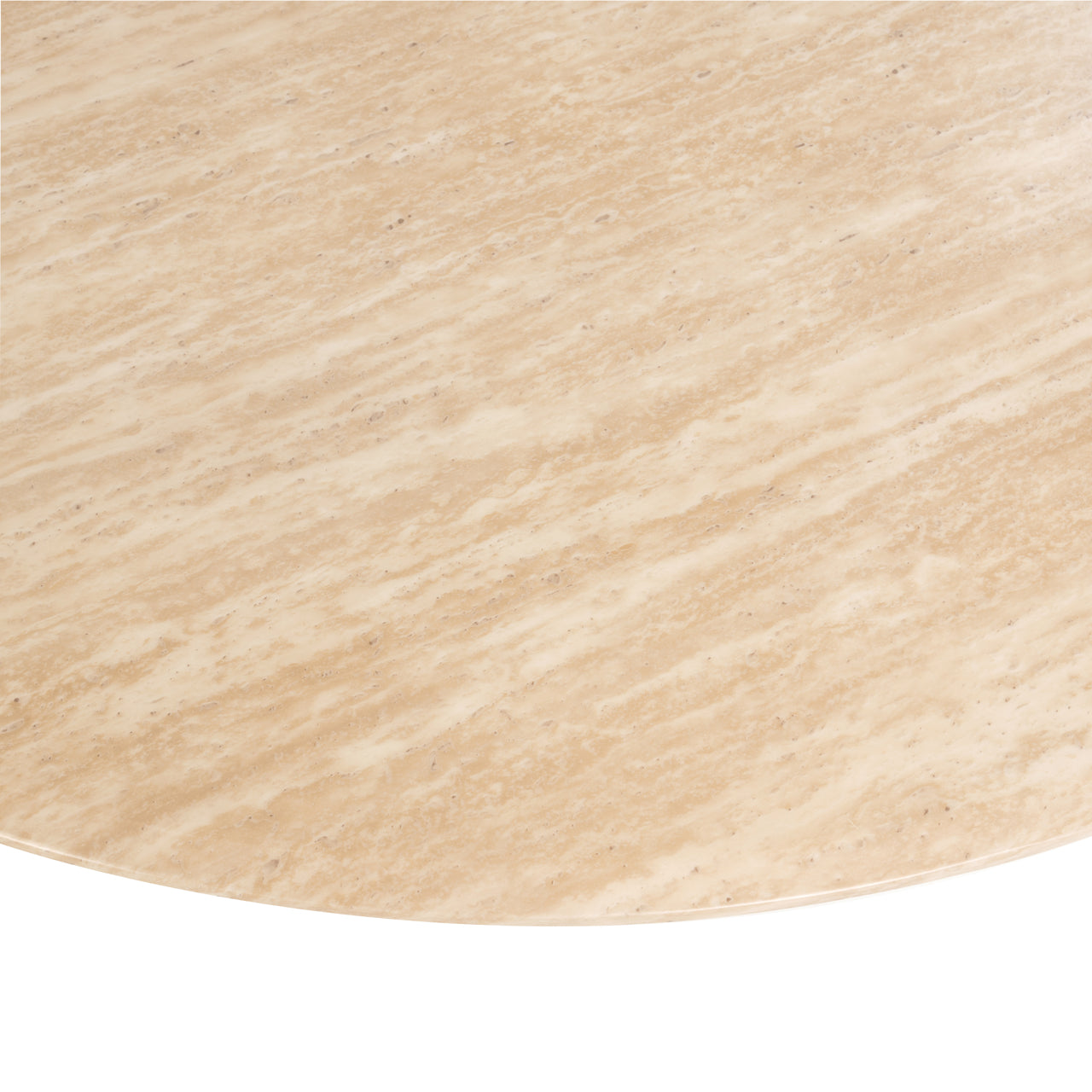 Richmond Interiors Esstisch Montgommery beige 130Ø Esstisch Richmond Interiors