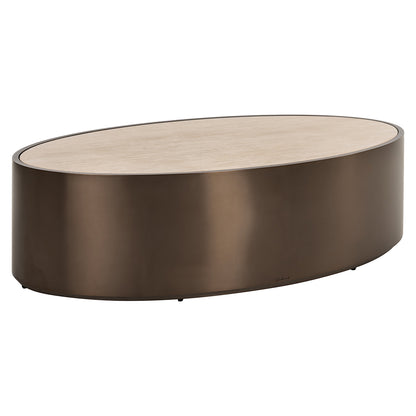 Richmond Interiors Couchtisch Bonanza – Bronze Couchtisch rund Richmond Interiors