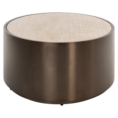 Richmond Interiors Couchtisch Bonanza – Bronze Couchtisch rund Richmond Interiors