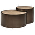 Richmond Interiors Couchtisch Ronson beige (Set of 2) Couchtisch Richmond Interiors