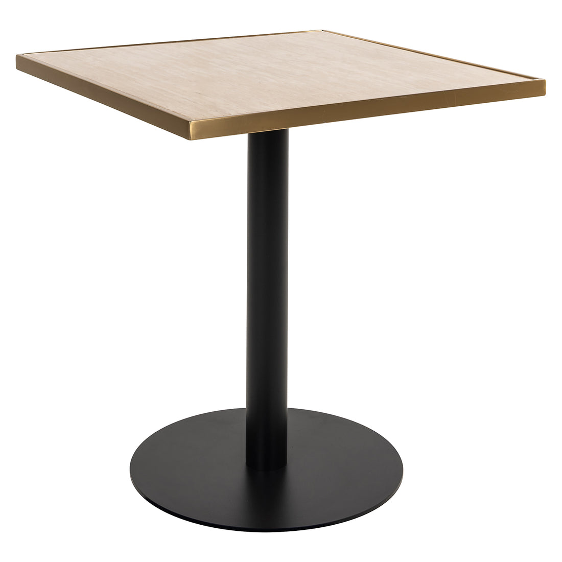 Richmond Interiors Bistrotisch Brazza 70x70 (Beige) Bistrotisch Richmond Interiors