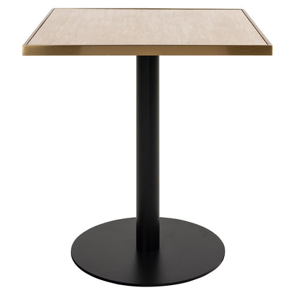 Richmond Interiors Bistrotisch Brazza 70x70 (Beige) Bistrotisch Richmond Interiors