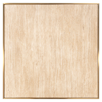 Richmond Interiors Bistrotisch Brazza 70x70 (Beige) Bistrotisch Richmond Interiors