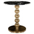 Richmond Interiors Bistro-Tisch Witlox black/gold 75Ø Bistro-Tisch Richmond Interiors