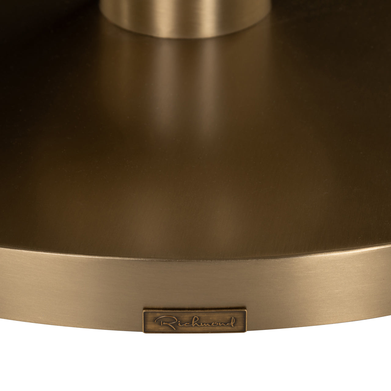 Richmond Interiors Bistro-Tisch Witlox black/gold 75Ø Bistro-Tisch Richmond Interiors