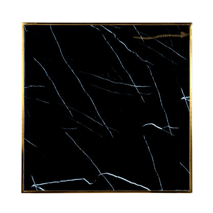 Richmond Interiors Bistro-Tisch Can Roca black/gold 70x70 Bistro-Tisch Richmond Interiors