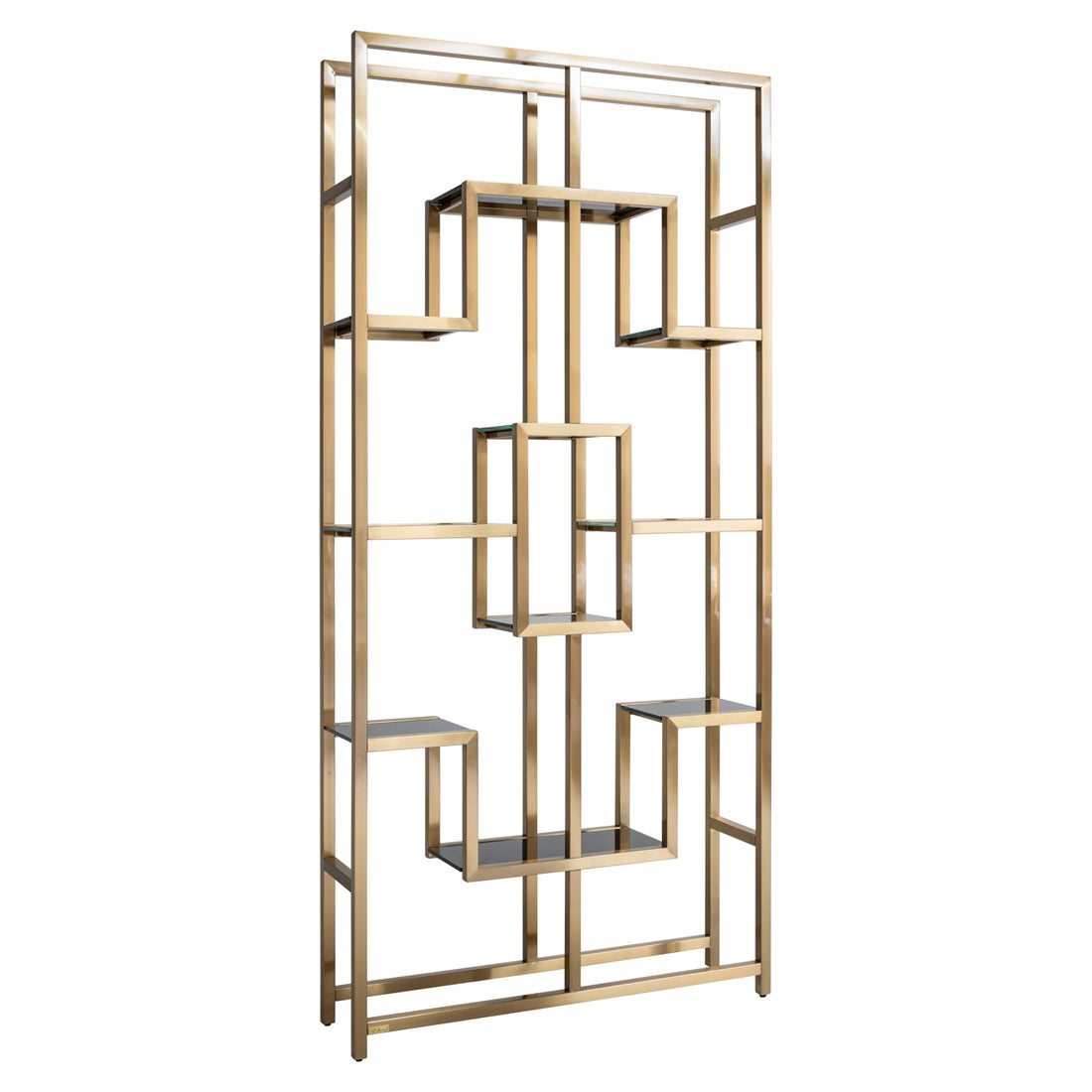 Richmond Interiors Vitrine Magnus brushed gold Vitrine Richmond Interiors