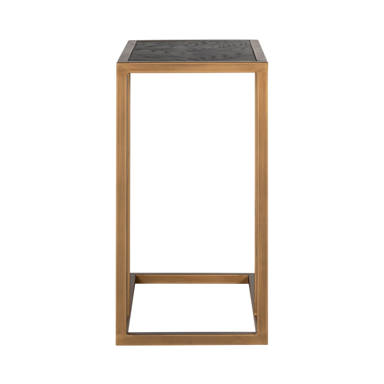 Richmond Interiors Beistelltisch Blackbone Brass black rustic Beistelltisch Richmond Interiors