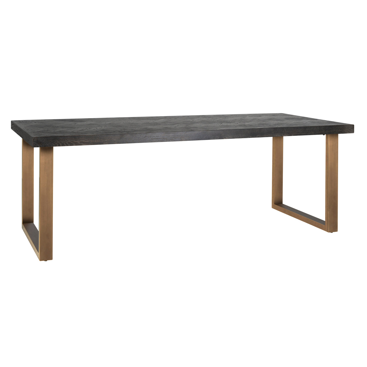 Richmond Interiors Esstisch Blackbone Brass black rustic 180 Esstisch Richmond Interiors