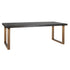 Richmond Interiors Esstisch Blackbone Brass black rustic 180 Esstisch Richmond Interiors