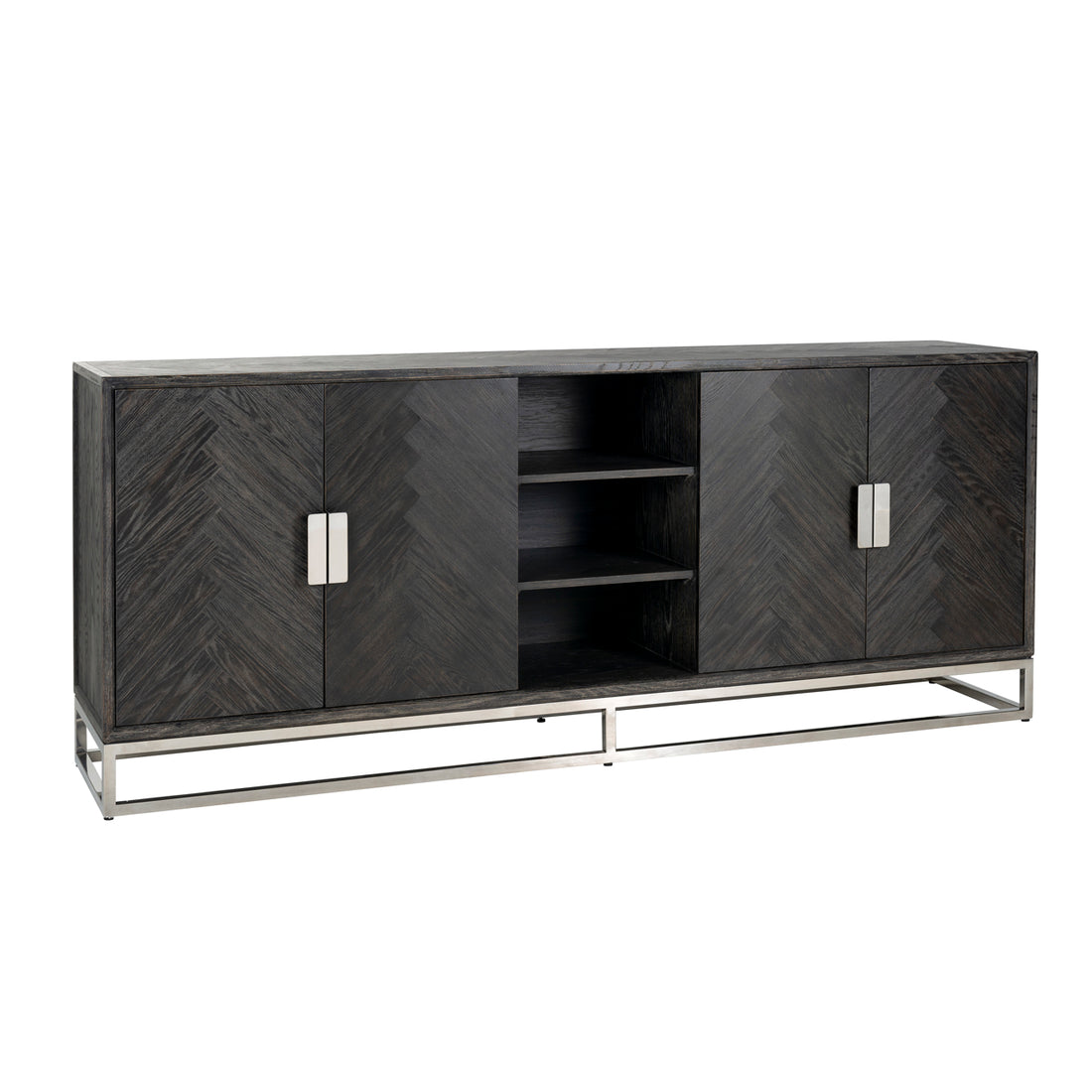 Richmond Interiors Sideboard Blackbone Silver black rustic Sideboard Richmond Interiors