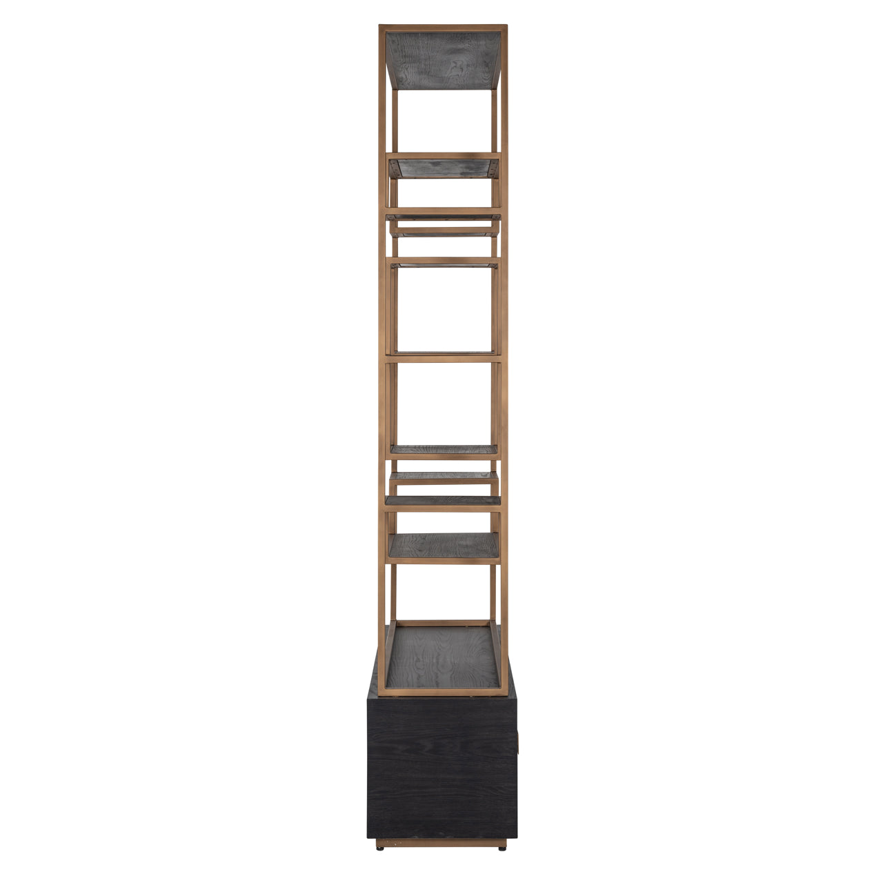 Richmond Interiors Vitrine Hunter black rustic Vitrine Richmond Interiors