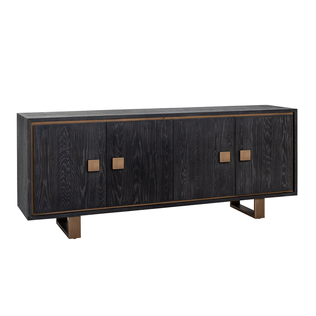 Richmond Interiors Sideboard Hunter black rustic Sideboard Richmond Interiors