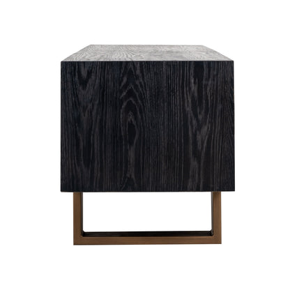 Richmond Interiors TV-Schrank Hunter black rustic TV-Schrank Richmond Interiors