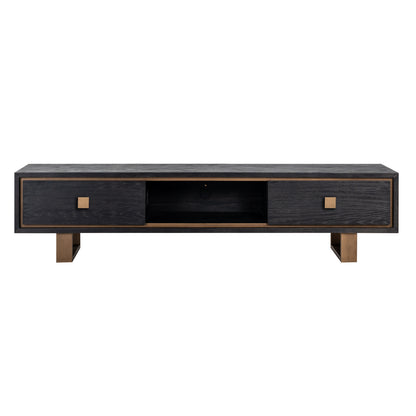 Richmond Interiors TV-Schrank Hunter black rustic TV-Schrank Richmond Interiors