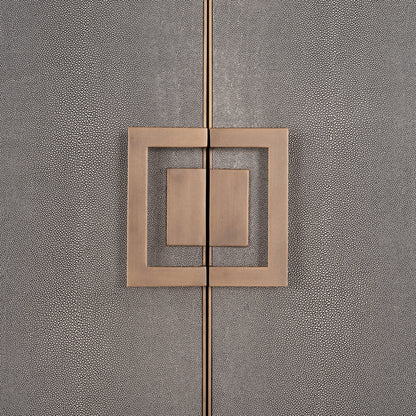 Richmond Interiors Schrank Bloomville brass shagreen Schrank Richmond Interiors