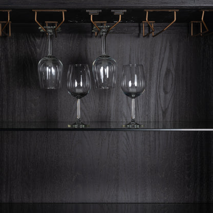 Richmond Interiors Schrank Bloomville brass shagreen Schrank Richmond Interiors