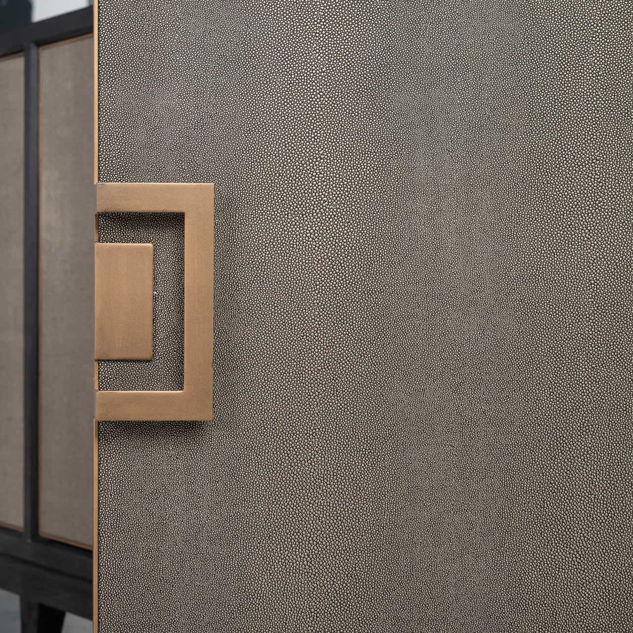 Richmond Interiors Sideboard Bloomville brass shagreen Sideboard Richmond Interiors