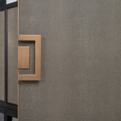 Richmond Interiors Sideboard Bloomville brass shagreen Sideboard Richmond Interiors