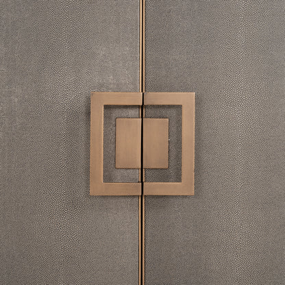 Richmond Interiors Sideboard Bloomville brass shagreen Sideboard Richmond Interiors
