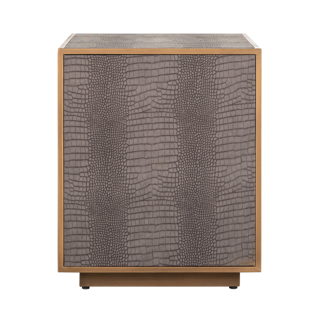 Richmond Interiors Nachttisch Classio brushed gold Nachttisch Richmond Interiors