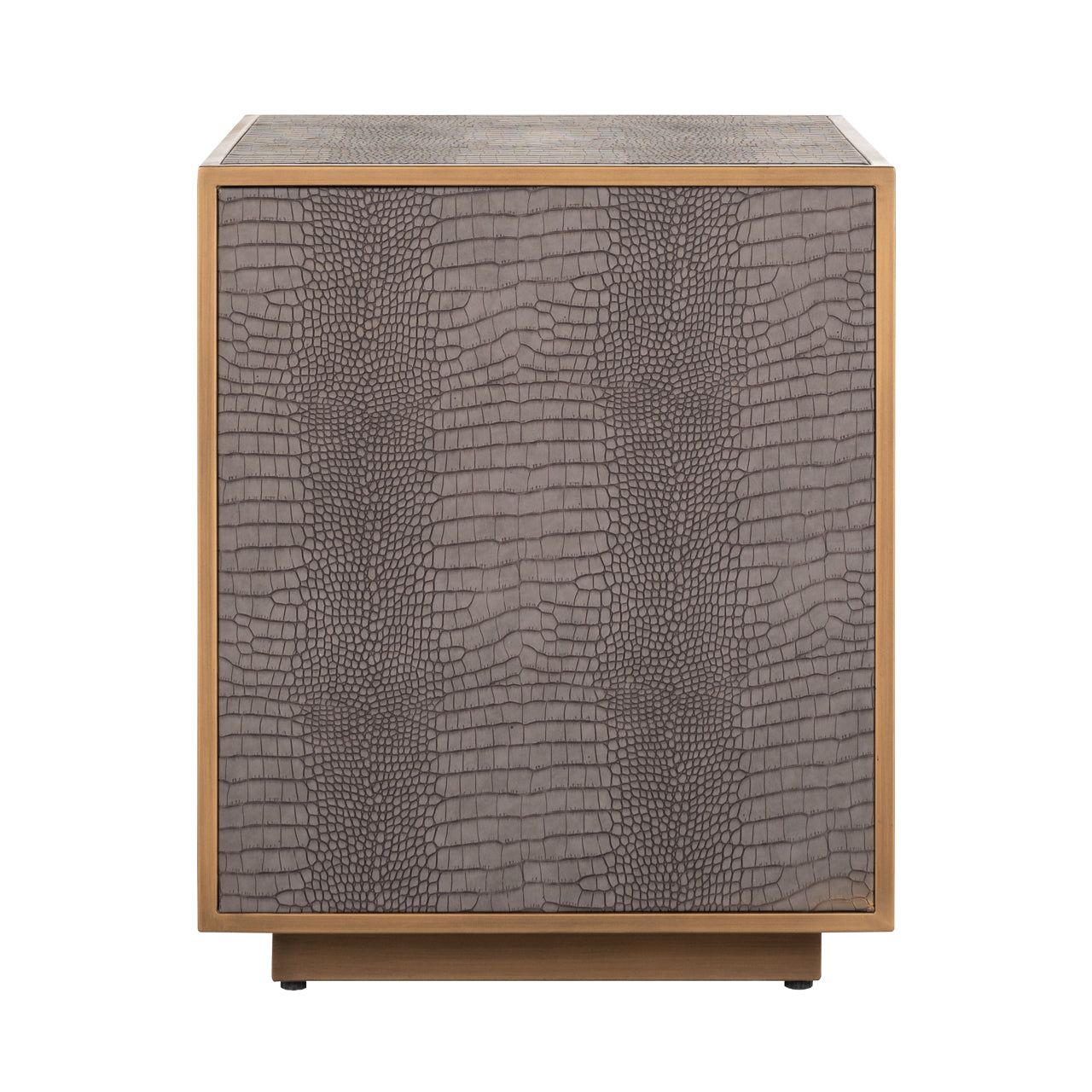 Richmond Interiors Nachttisch Classio brushed gold Nachttisch Richmond Interiors