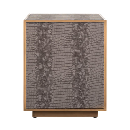 Richmond Interiors Nachttisch Classio brushed gold Nachttisch Richmond Interiors